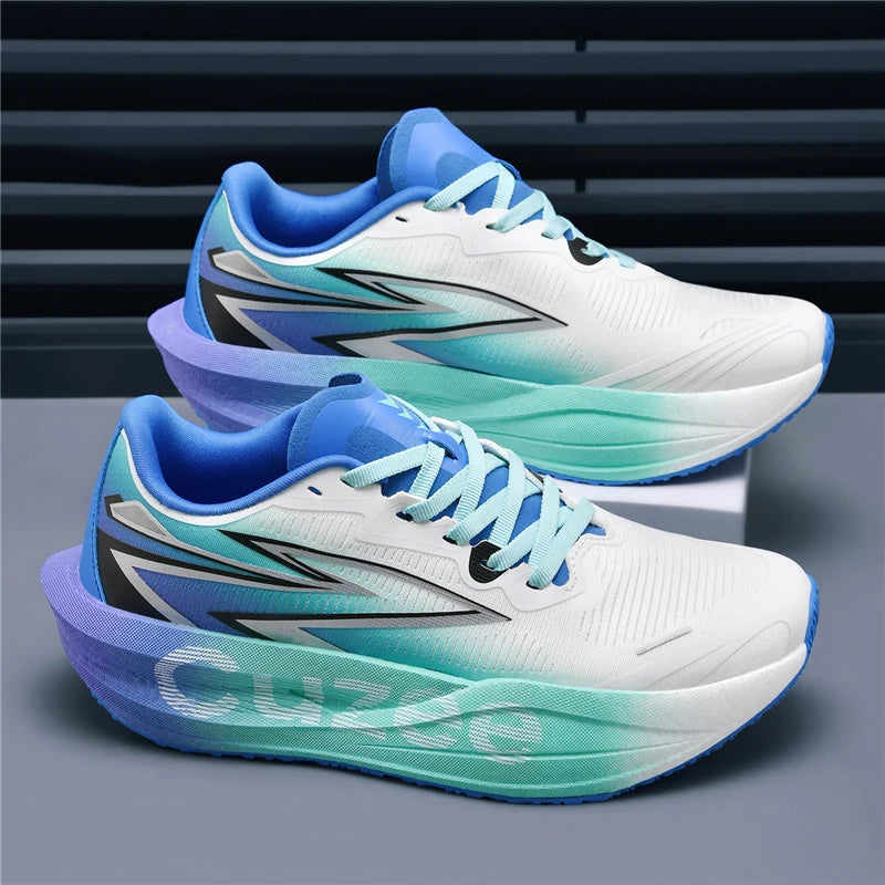Men's Running Shoes Outdoor Sneakers Breathable Mesh Off-road Luxury shoes Trainer Shoes Couple Cushioning Race Non-Slip Fashion