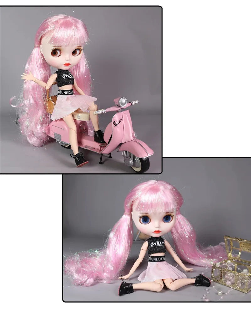 DBS Outfits ICY Blyth Doll Casual Dress BJD Toy Clothes Anime Custom
