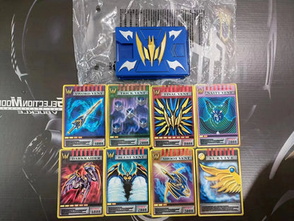 Original Bandai Kamen Rider Ryuki Csm Belt V Buckle Dragvisor Box Insert Card Ryuga Ouja Anime Collect ID Card Pack Boy'S Gift