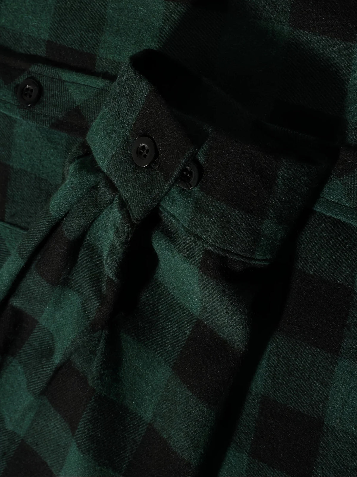 Men's Plaid Hooded Casual Shirt