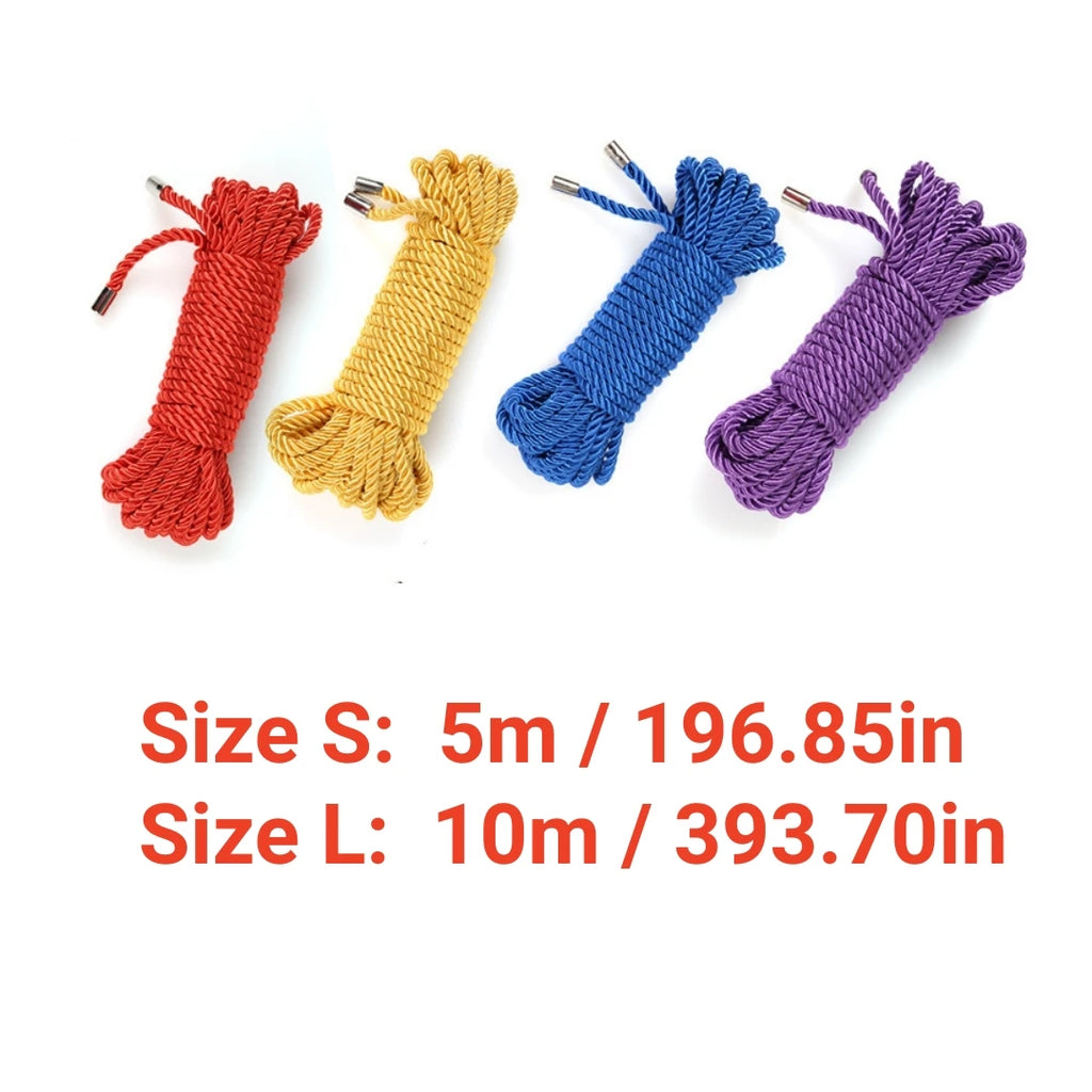 Sex Game Shibari Bondage Rope Restraint Rope Sex Toys for Couples SM Ropes SM Bondage Sex Rope Thickened Soft Cord Bondage