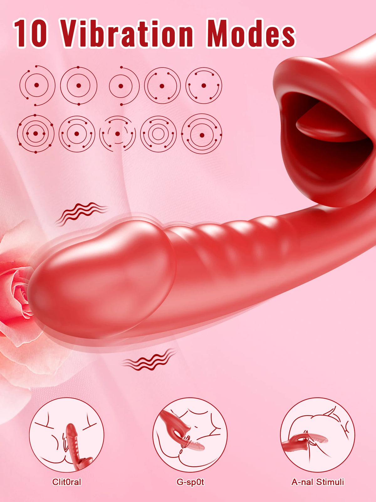 Dual-Action Suction Personal Massager