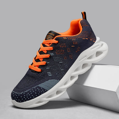 Men’s Breathable Cushioned Running Shoes