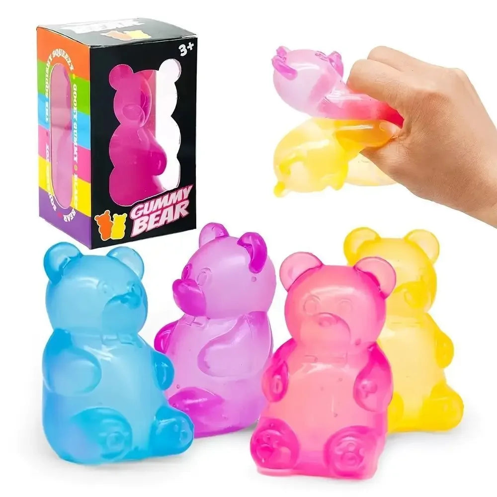 Multi Slow-Rising Squishy, Random Includes: Cheese Squeeze Toys, Steamed Buns And Dumplings,Long Butter Bread,Bear Squishy Toys.