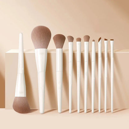 12PCS Makeup Brush Set Foundation Concealer Powder Eyeshadow Blush Brush Kabuki Blending Cosmetic Beauty Tool for Face