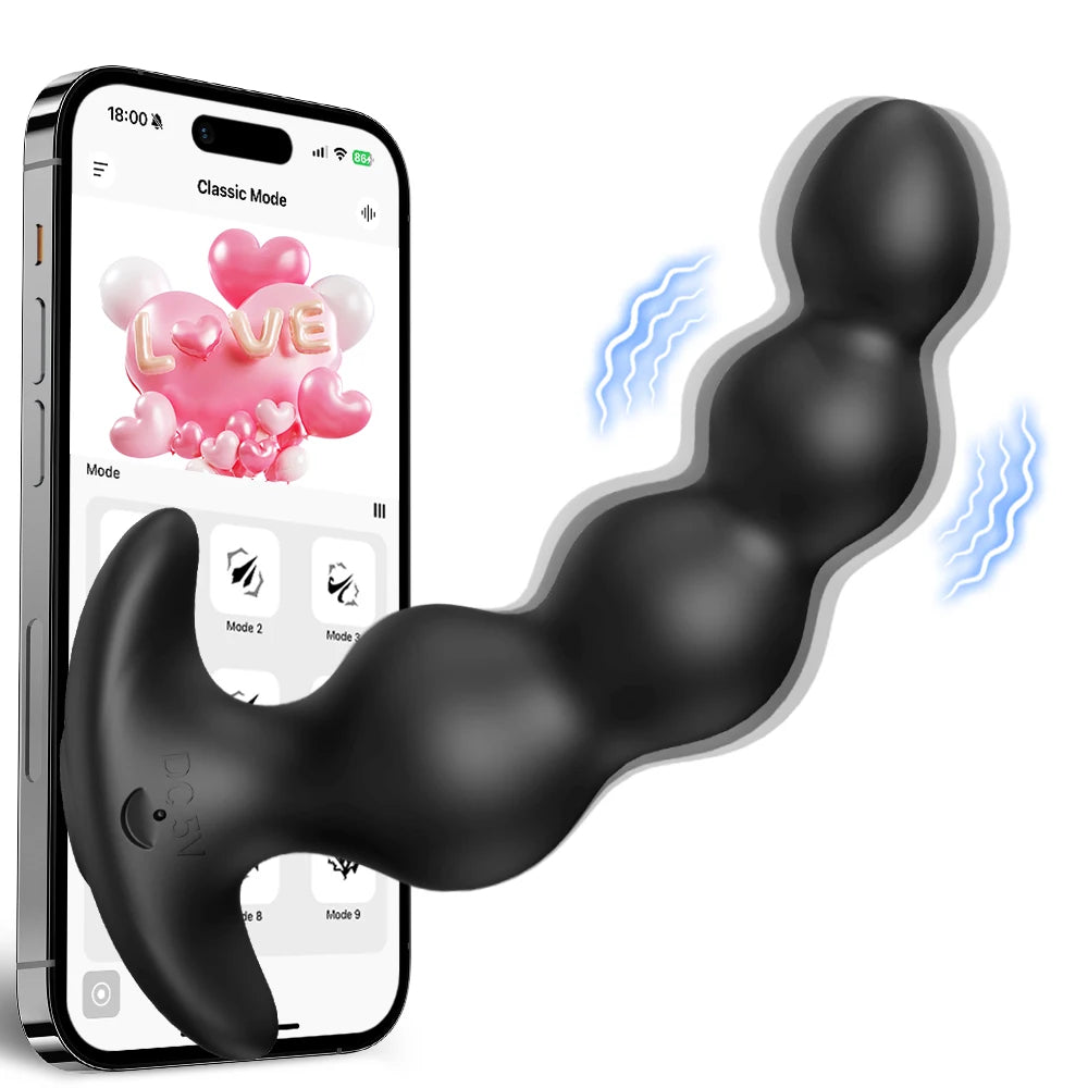 App-Controlled Vibrating Anal Beads