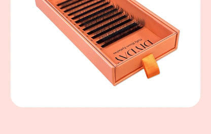 DIYDAY Layered Camellia Eyelashes LB LC LD LU(M) Fluffy Bloom Mink False Lashes Multi-layer Easy Fan Eyelash Extension