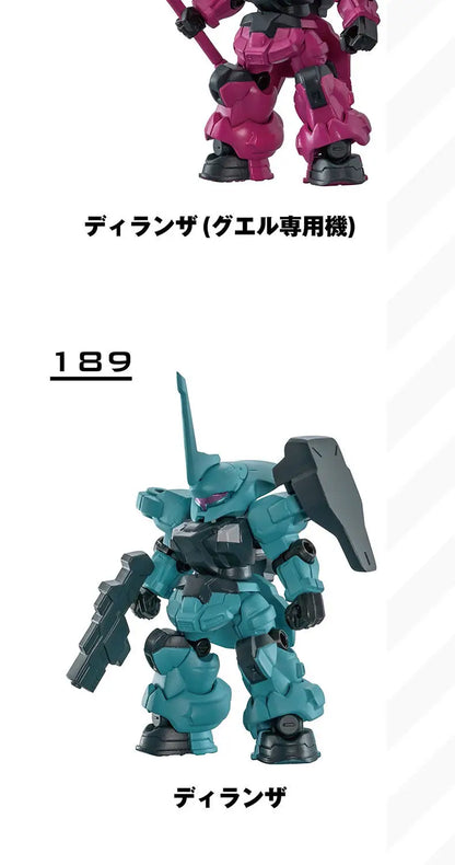 Bandai Gashapon Mobile Suit Ensemble (MSE) Gundam RX-78-2 Strike Hi-Nu Wing Astray ZZ Barbatos Assemble Model Kit Toy