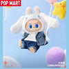 New Genuine POPMART Labubu Sanrio Hello Kitty Kuromi Plush Pendant Blind Box Holiday Gift