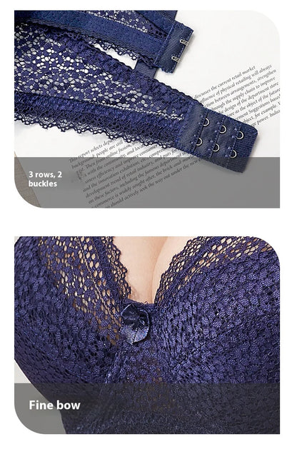Women's Plus-Size Lace Support Bra
