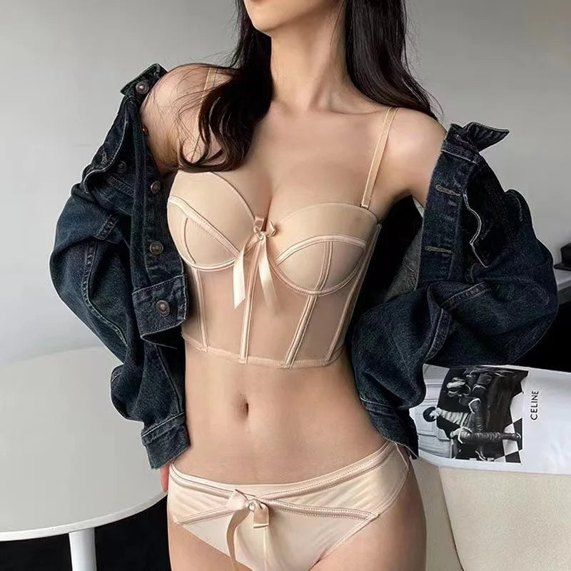 Women's Adjustable Half-Cup Bra