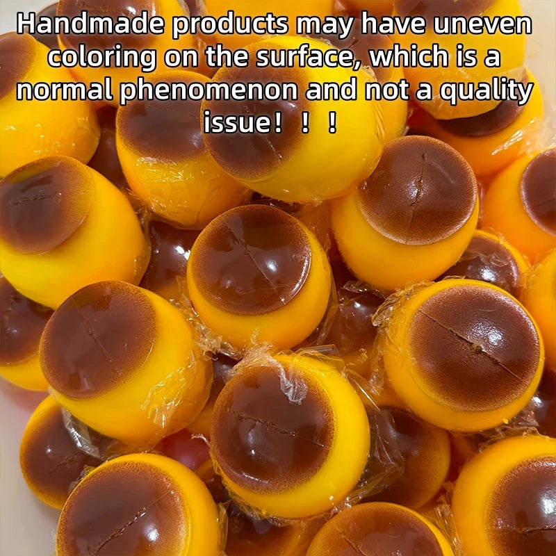 Creative Caramel Pudding Squishy Fidget Toy Building Block Filling No Rebound Squeeze Toy Adult Sensory Stress Relief Fidget Toy