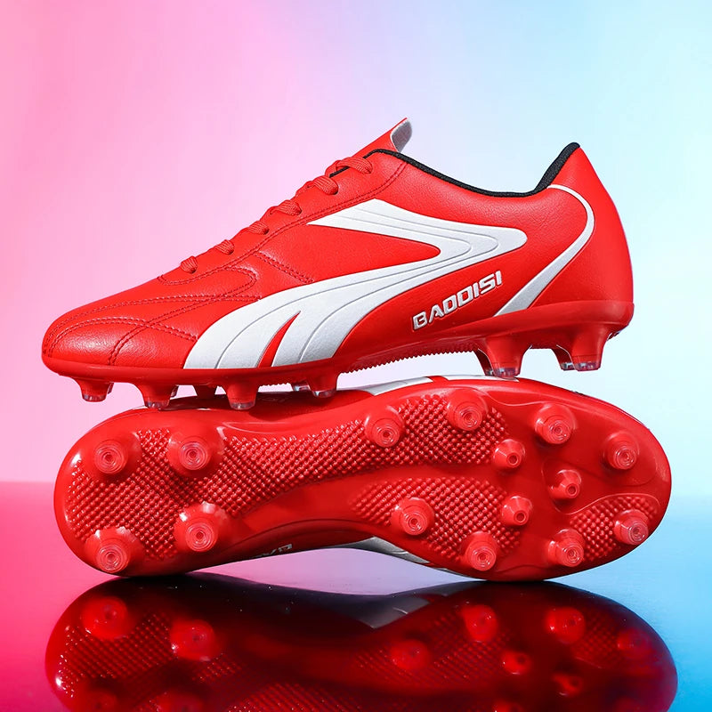 Men Soccer Shoes Breathable Sneakers Ultralight Professional Unisex Grass Cleats Match Football Boots Futsal Training Sport
