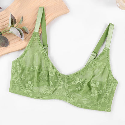 Plus Size Womens Bras Lace Underwire BH B-E Cup Comfortable & Alluring Lingerie