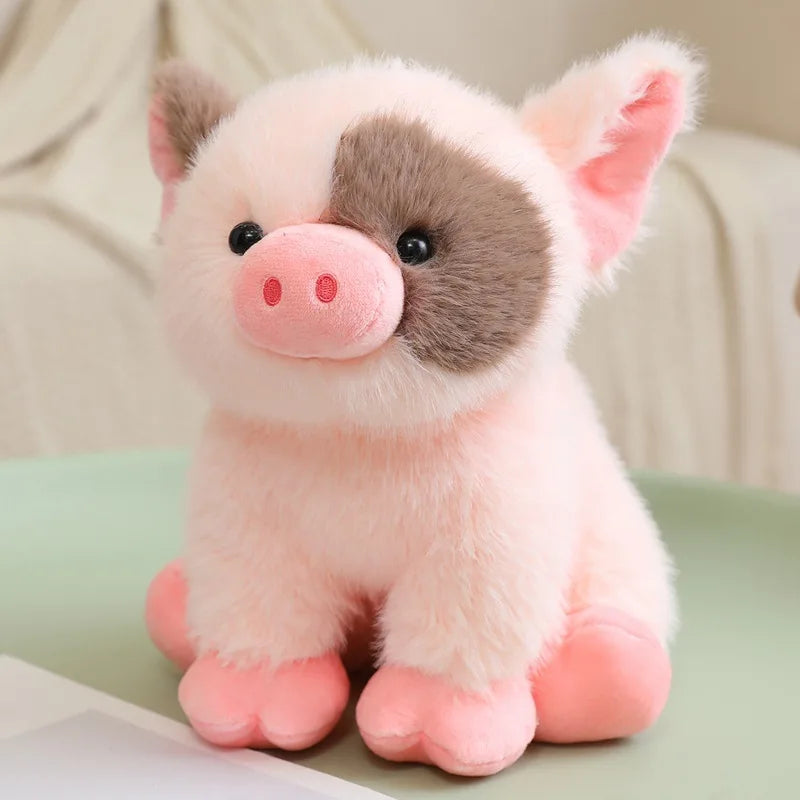 Puppy Kitten Starter Toy, Gentle Plush Pig - Ultra-Soft Bite-Sized Teething Toy, Safe for Small Breeds & Training Development