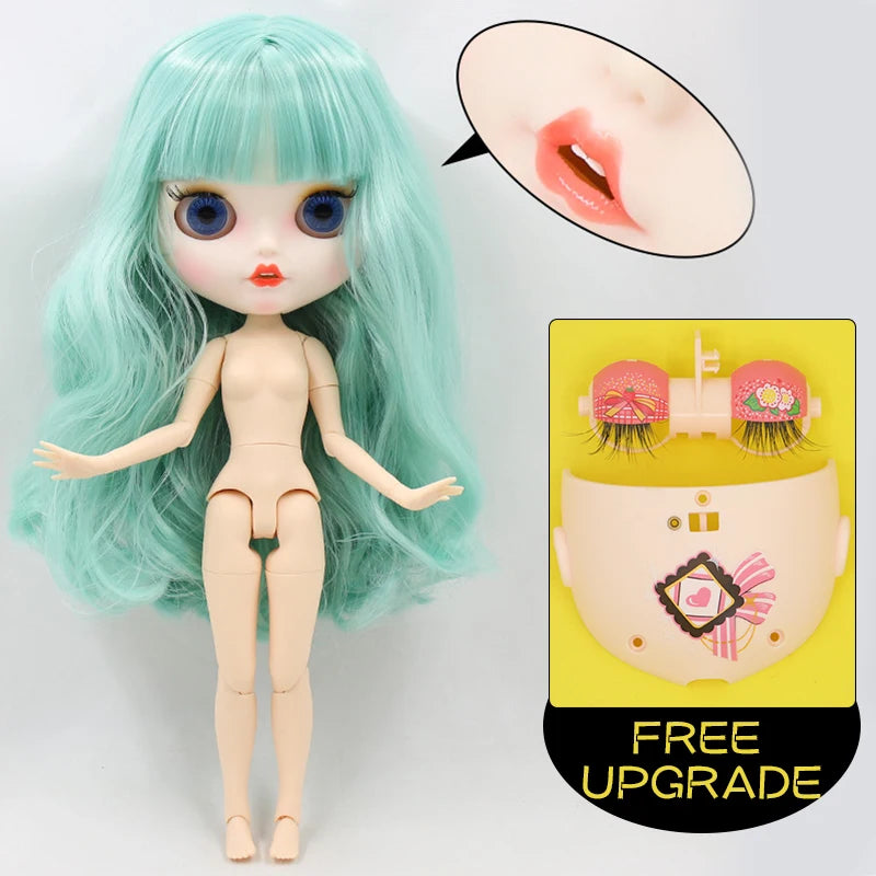 ICY DBS Blyth Doll 1/6 bjd ob24 toy joint body white skin custom doll customized face matte face 30cm toy girls gift