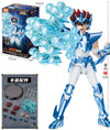 Original Blokees Gold Saint Action Figure Champion Saori Kido Seiya Mu Aiolia Assembly Figure Children Toys Birthday Gift