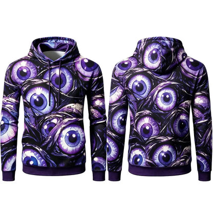 Halloween Monster Graphic Hoodie