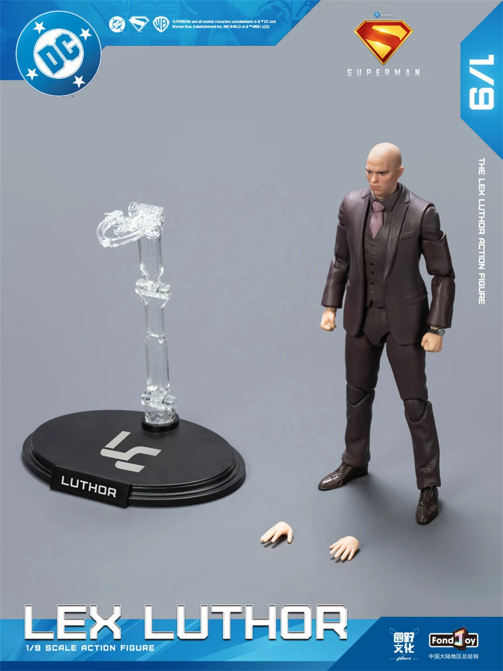 DC Movie Superman David Corenswet Figure Justice League Lex Luthor Superman Action Figure Toys Collection Models Toys Gift