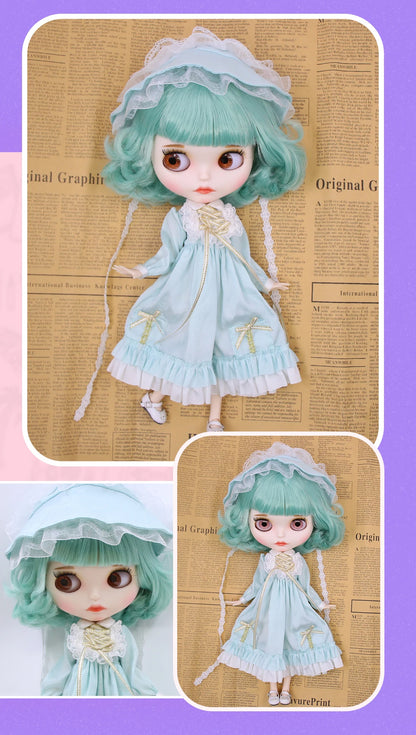 ICY DBS Blyth Doll 1/6 BJD Anime Doll Joint Body White Skin Matte Face Special Combo 30cm TOY