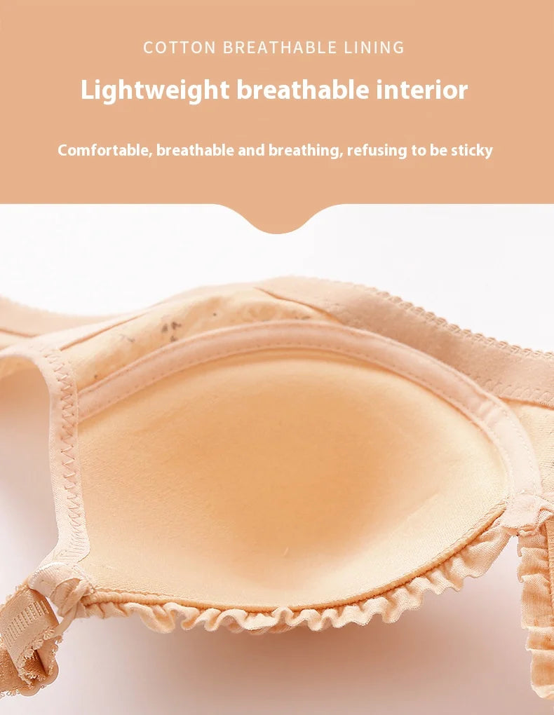 Women's Wireless Printed Comfort Bra