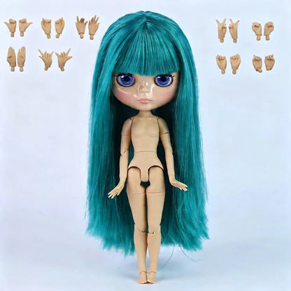ICY DBS Blyth doll White Skin Glossy face Matte face Joint body with hand set A&B 1/6 bjd suitable diy makeup Special price
