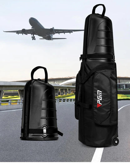 Golf Aviation Bag Men Women Hard Shell Anti Collision Squeeze Aircraft Consignment Belt Roller Skating Travel Bags HKB014