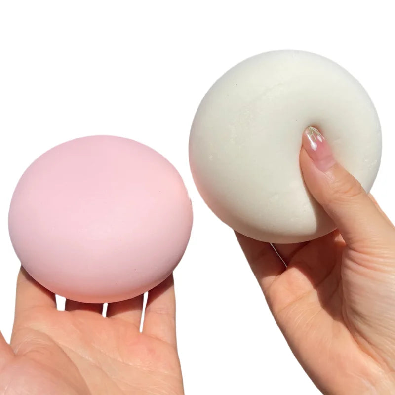 Taba Squishy Simulated Bread Squeeze Toys Milk-flavored Bread Slow Rising Sensory Fidget Toys for Anxiety ADHD for Adults
