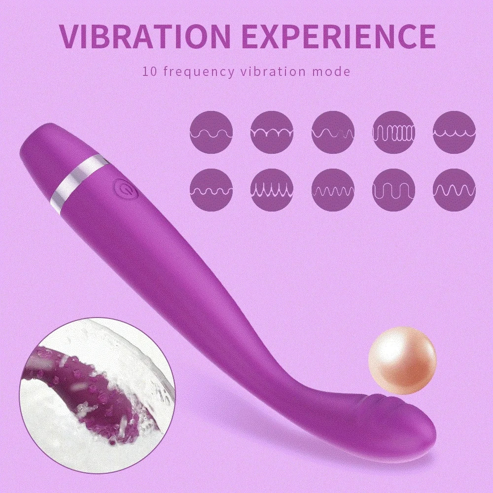 Beginner G-Spot Vibrator for Women Nipple Clitoris Stimulator Vagina Dildo Vagina Massager Female Sex Toys for Adults Goods