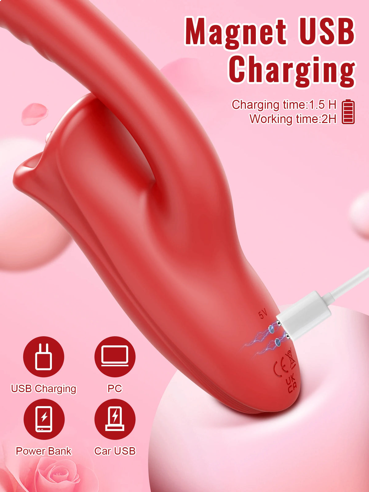 Dual-Action Suction Personal Massager