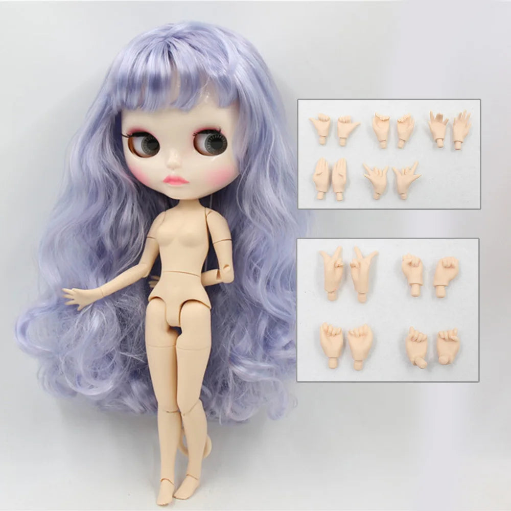 ICY DBS blyth doll 1/6 joint body white skin toy customized doll 30cm bjd random eyes colors anime toy girls gift