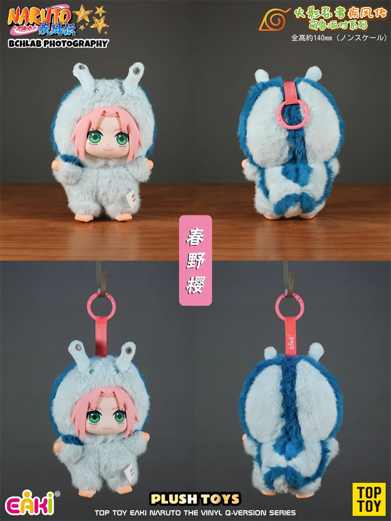 In Stock Original EAKI Naruto Blind box Naruto Shippuden Party Series Naruto KeyChain Doll  Toy Collection Gift