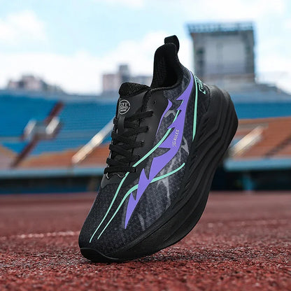 Men's Running Shoes Breathable Couple Trainer Race Luxury shoes Sneakers Mesh Outdoor Non-Slip Jogging Cushioning Off-road Shoes