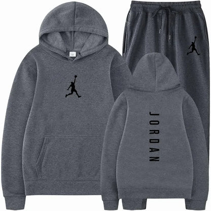 Men's Fleece Hoodie & Jogger Set