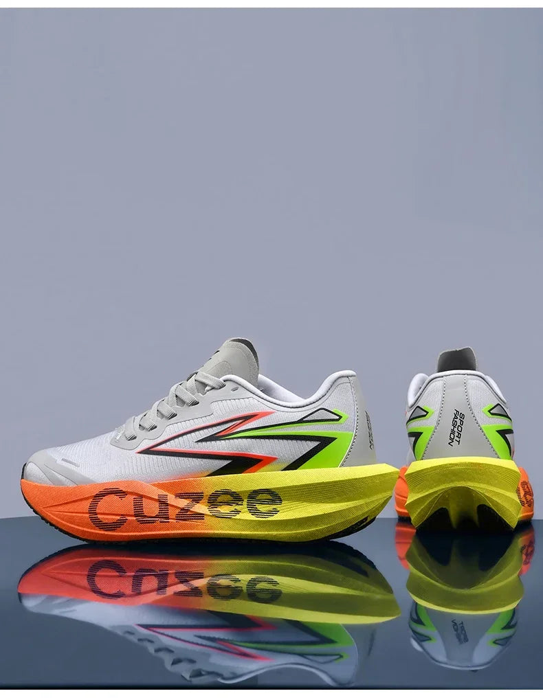 Men's Running Shoes Outdoor Sneakers Breathable Mesh Off-road Luxury shoes Trainer Shoes Couple Cushioning Race Non-Slip Fashion