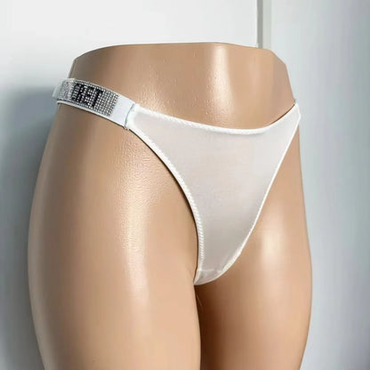 Women's Seamless Lace Thong Panties