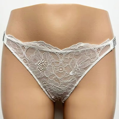 Women's Shine-Strap Thong Panty