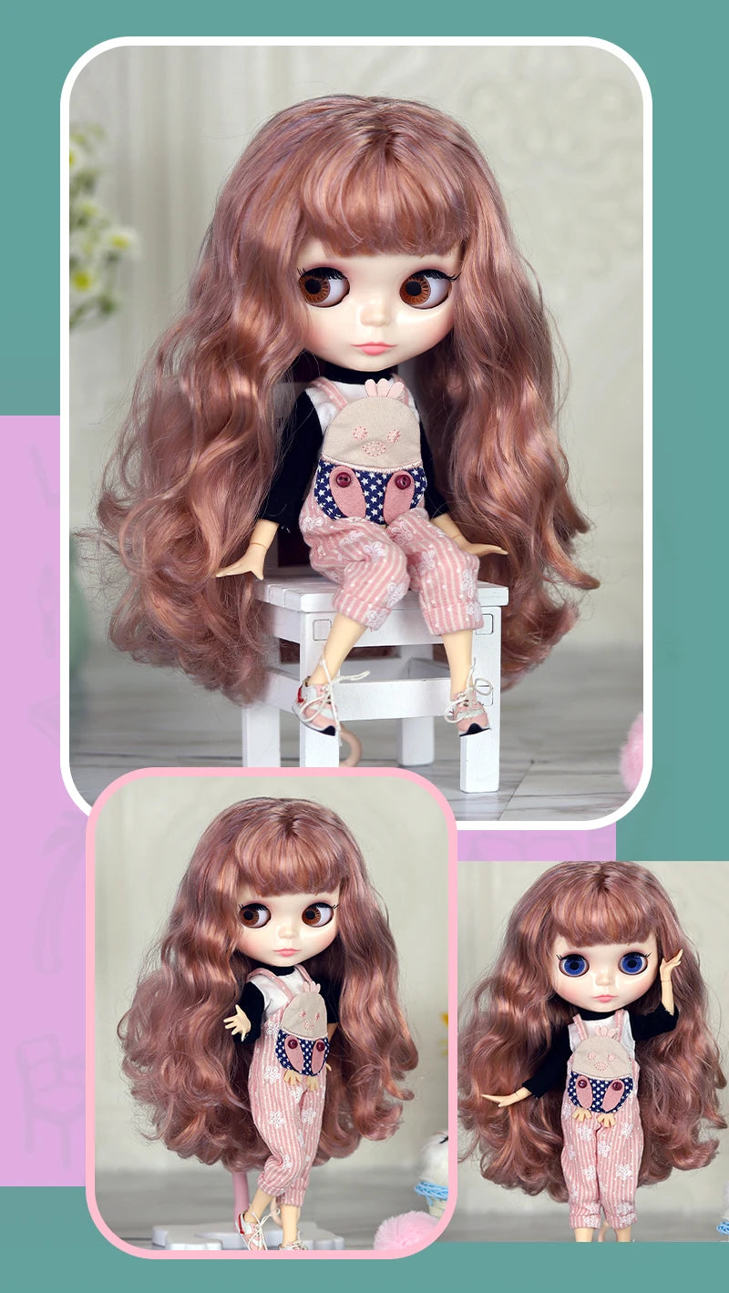 ICY DBS Blyth doll 1/6 Anime Doll joint body white Skin glossy face Special Combo with clothes, shoes and hands 30cm BJD TOY