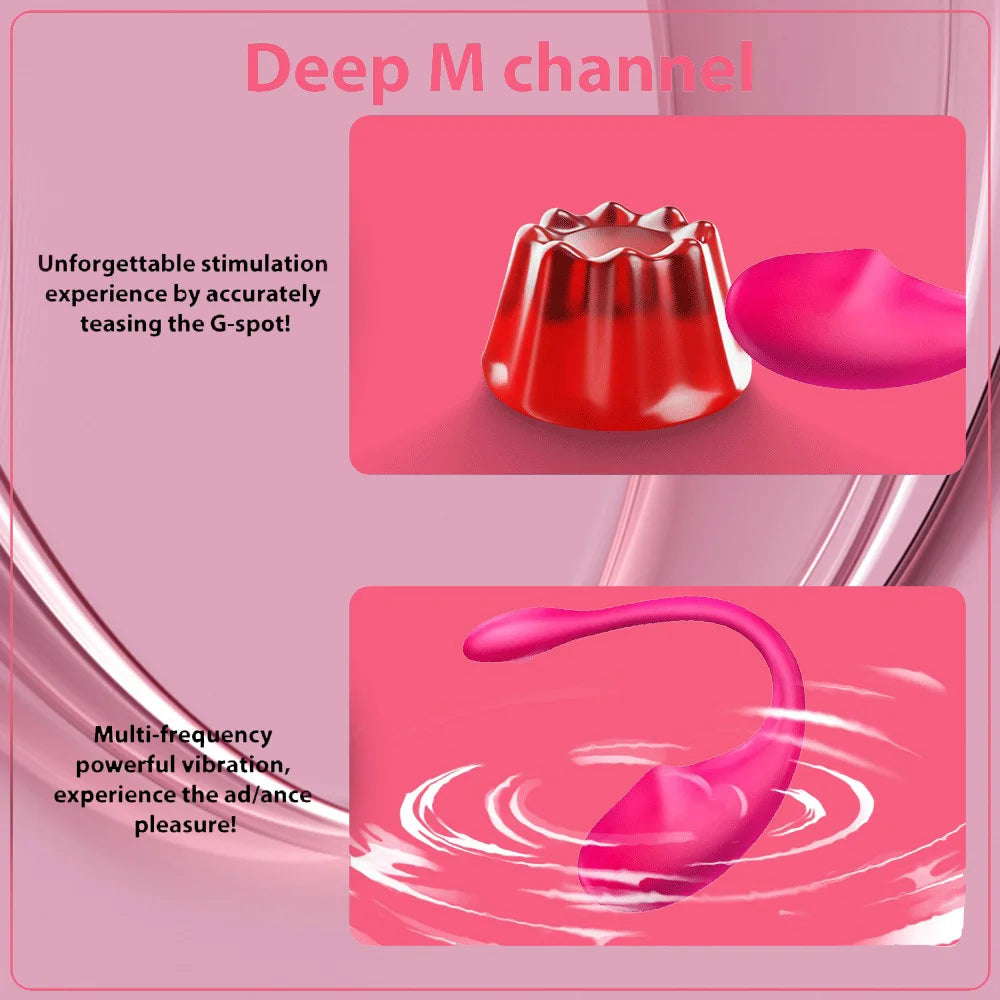 Wireless Bluetooth G Spot Vibrator for Women Dildo APP Remote Control Wear Clit Vibrating Egg Female Panties Sex Toys for Adults