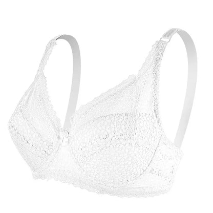 Women's Plus-Size Lace Support Bra