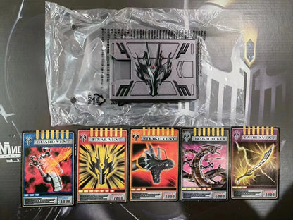 Genuine Bandai Kamen Rider Ryuki Csm Belt Box Insert Card V Buckle Dragvisor Ryuga Ouja Collection Children Toy Collect Gift