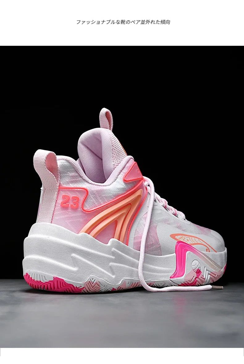 Men Basketball Shoes Women Unisex Unisex Outdoor Non-slip Trainer Light High Quality Athletic Sneakers Breathable Sports Shoes