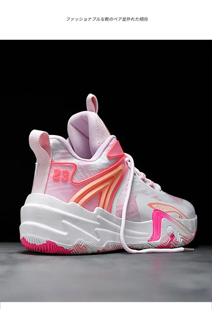 Men Basketball Shoes Women Unisex Unisex Outdoor Non-slip Trainer Light High Quality Athletic Sneakers Breathable Sports Shoes