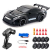 RC Drift Car 1:24 Remote Control Car for Adult 20KM/H 4WD High Speed RC Cars with LED Lights Extra Drifting Tires Vehicle Toy