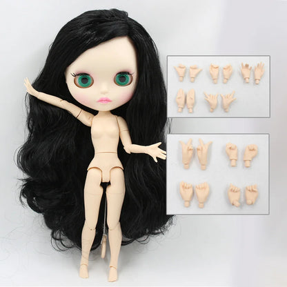 ICY DBS blyth doll 1/6 joint body white skin toy customized doll 30cm bjd random eyes colors anime toy girls gift