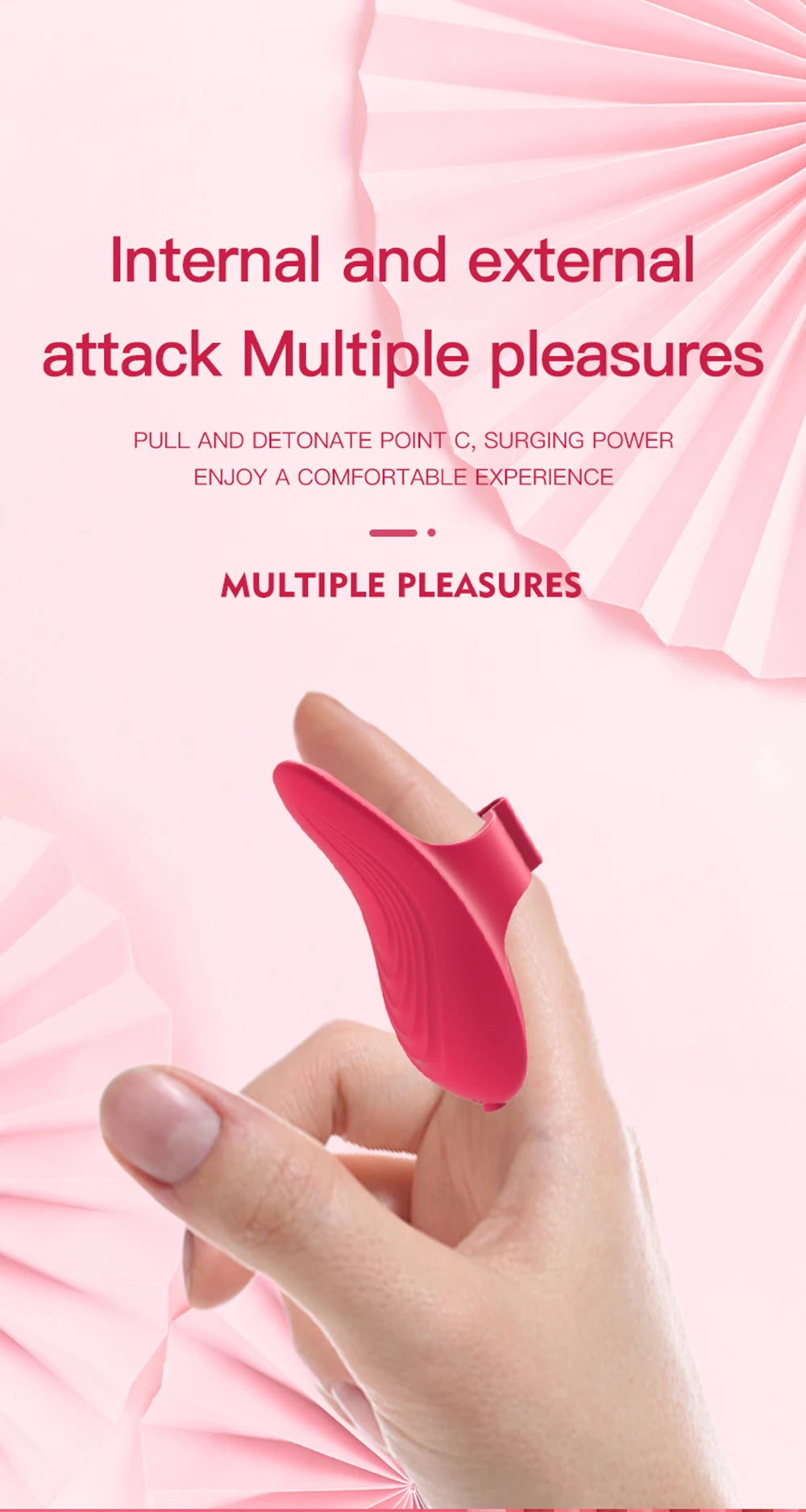 G Spot Mini Finger Vibrator Adult Products Female Masturbation Lesbian Sex Toys Clitoris Stimulator Erotic for Woman Couples