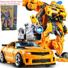 Transformation Toy Robot Figure Movie Classic Autobot Commander Dual Sword Weapon Children's Birthday Gift