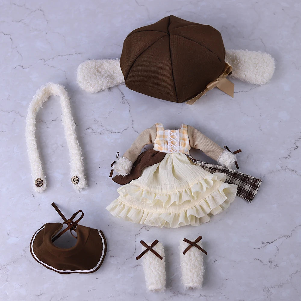 ICY DBS Blyth Doll 1/6  joint Body Elf Set Includes Hat Toy  and Gift