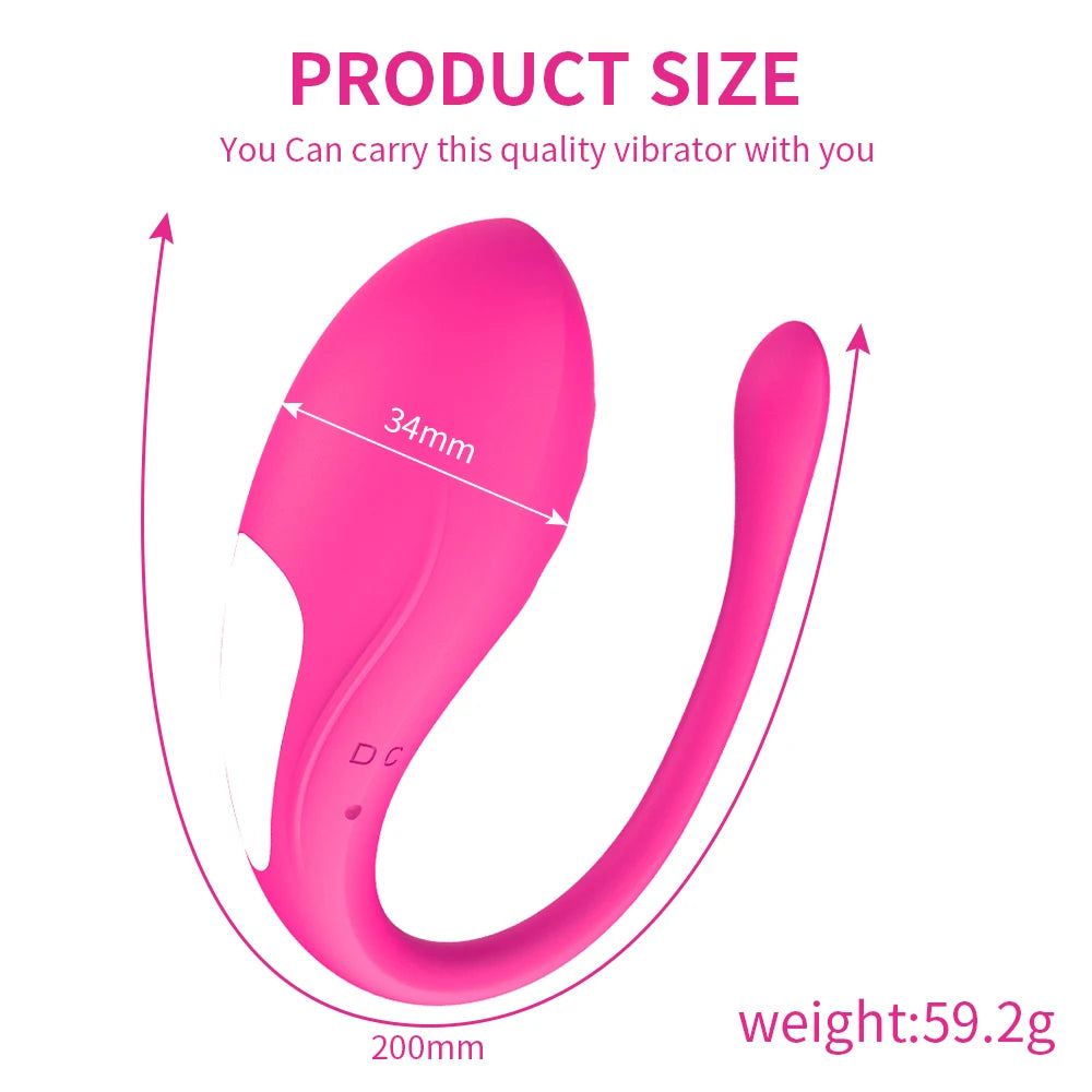 Dual Motors APP Remote Control Vibrator Dildo For Women Wireless Bluetooth G Spot Anal Vibratoring Female Clit Vibrating Panties