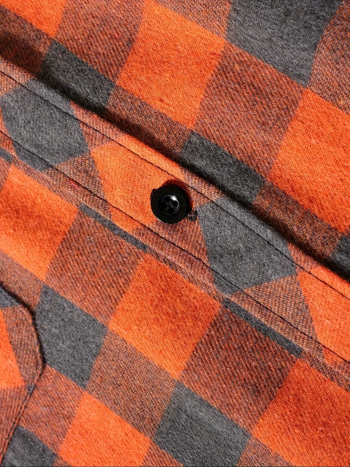 Men's Plaid Hooded Casual Shirt